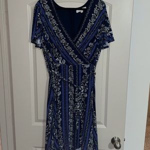 Loft Plus Faux Wrap Dress